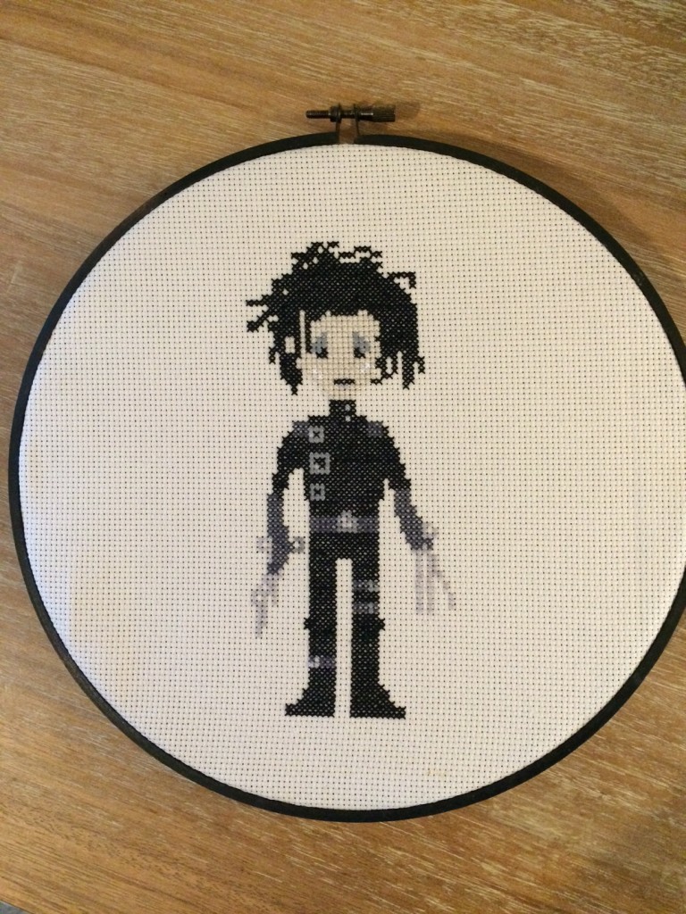 Edward Scissorhands (pattern by Tiny Needle)