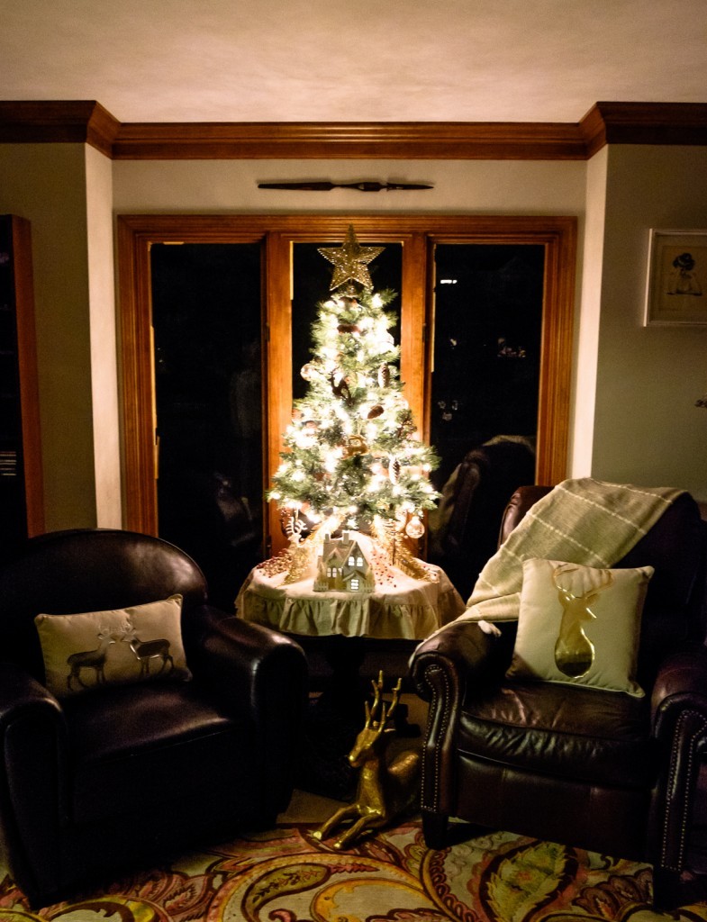 cozy Christmas corner
