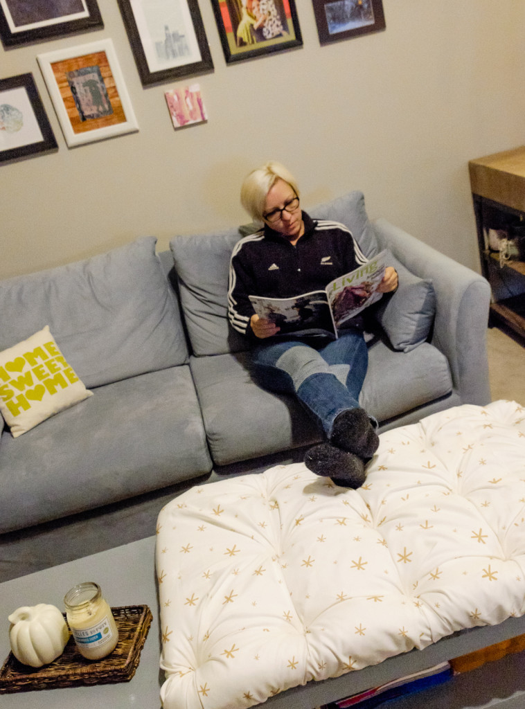 Tufted Ottoman IKEA Hack