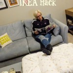 Tufted Ottoman IKEA Hack