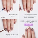 Mad for Metallics Nail Art Tutorial from Julep