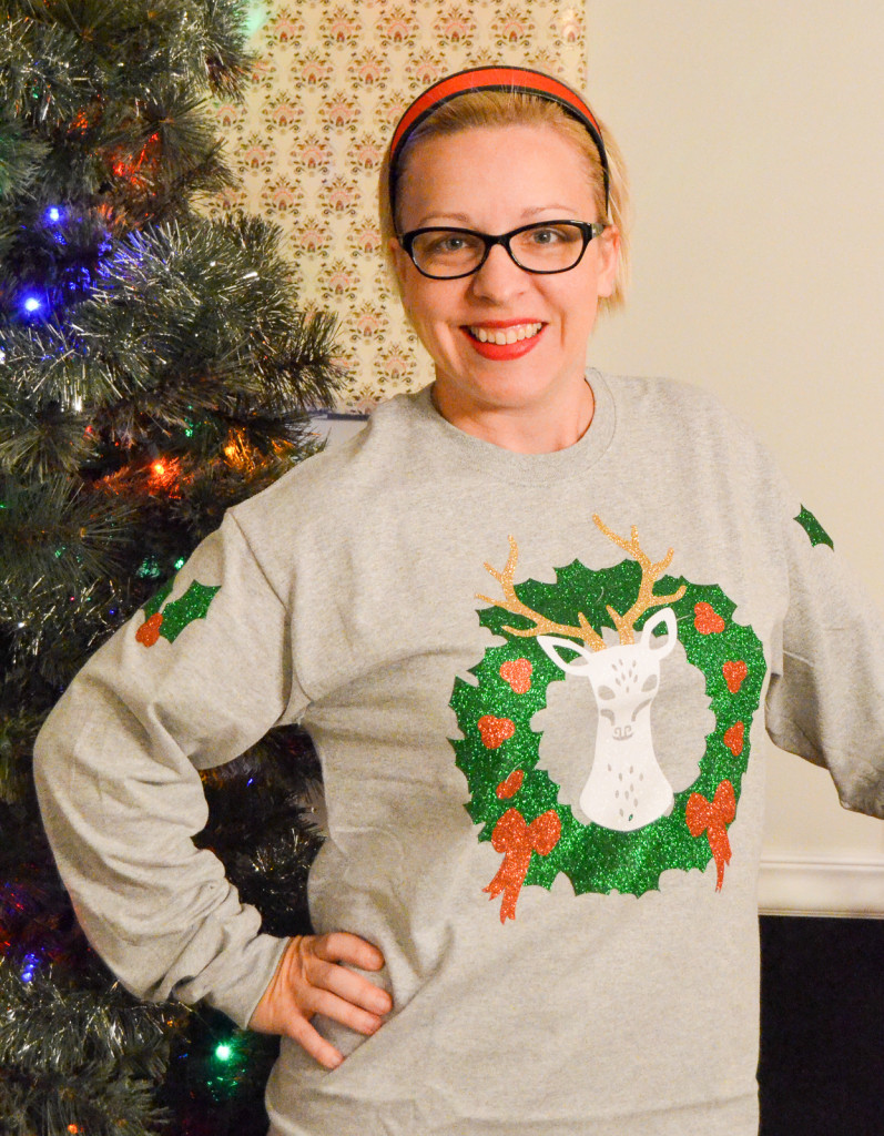 Christmas hotsell wreath jumper