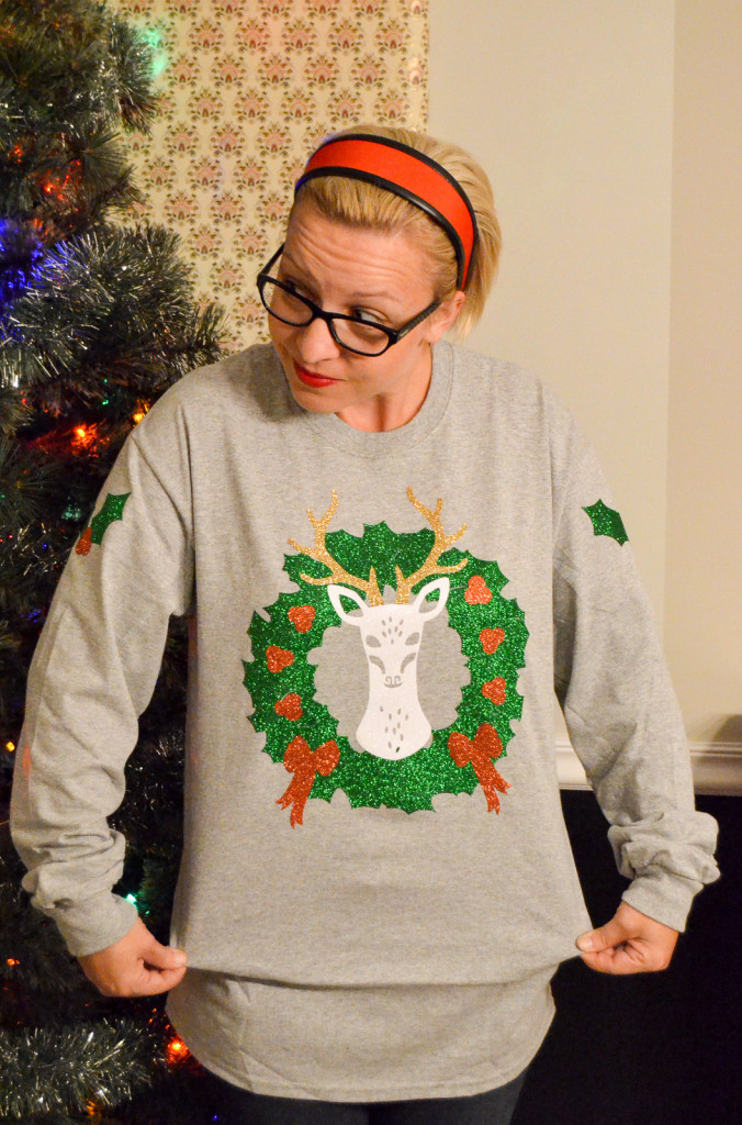 Ugly christmas shop reindeer sweater