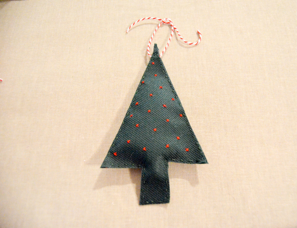 Felt Christmas Tree Scissors Pouch