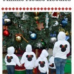 Holly Bow Minnie Mouse Hoodies