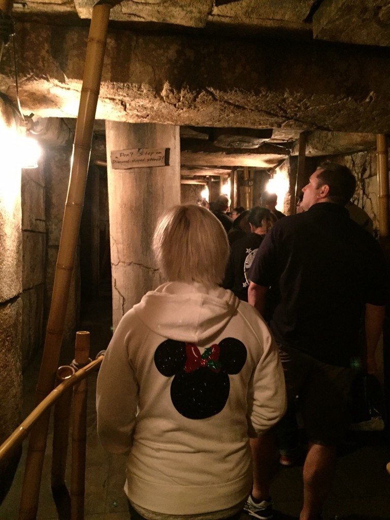 Hoodie in line for Indiana Jones