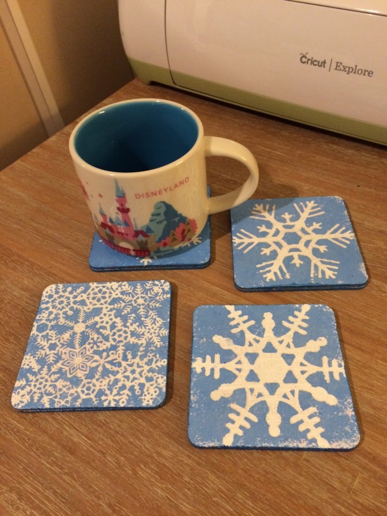 Snowflake Coasters