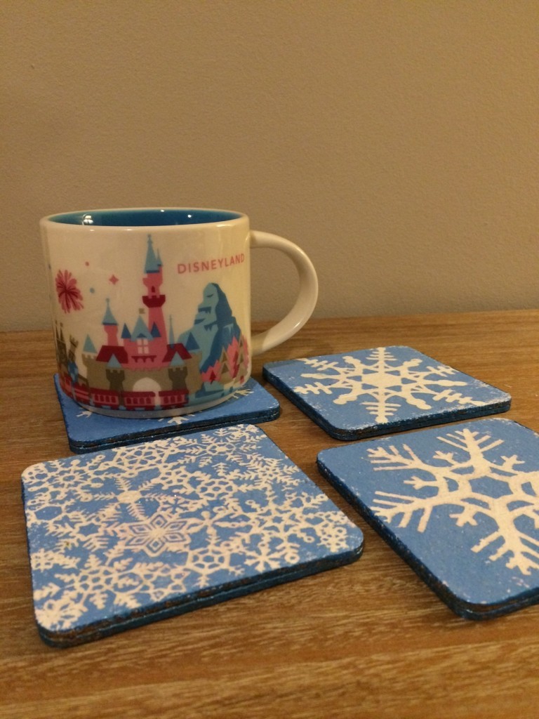 Snowflake Coasters