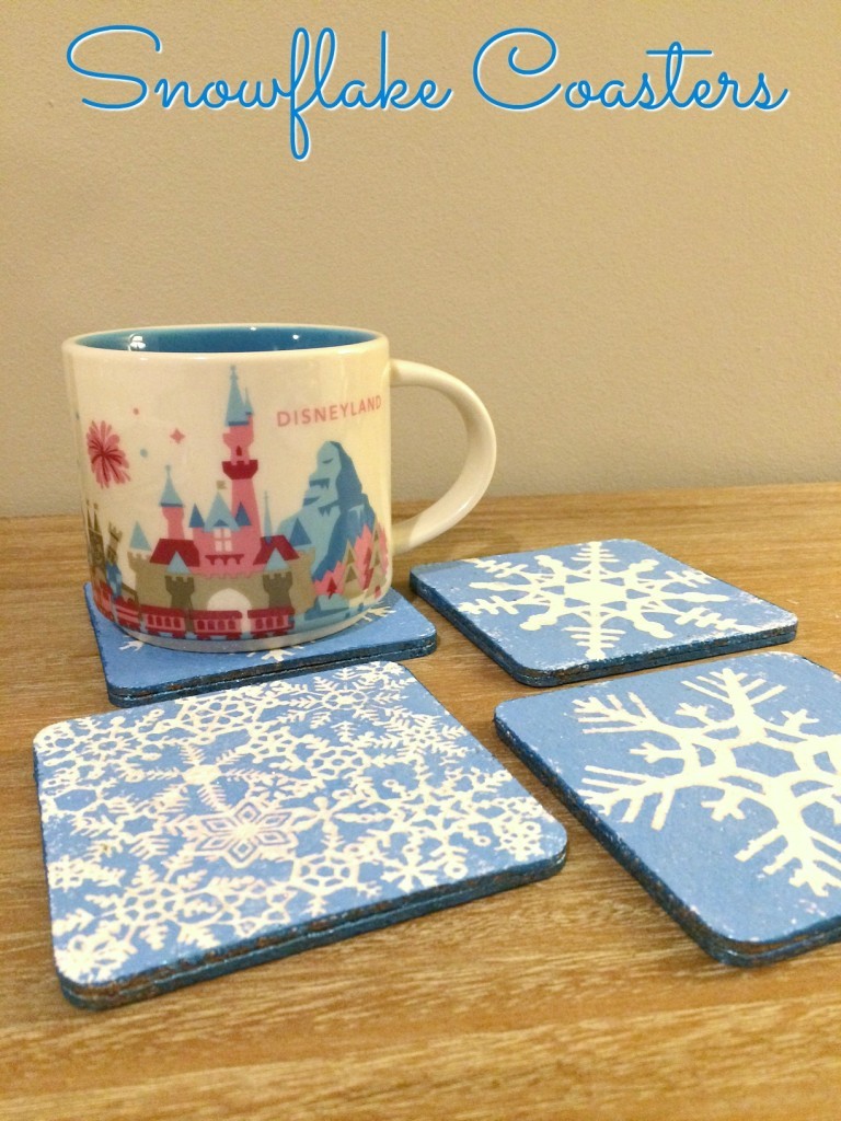 Snowflake Coasters