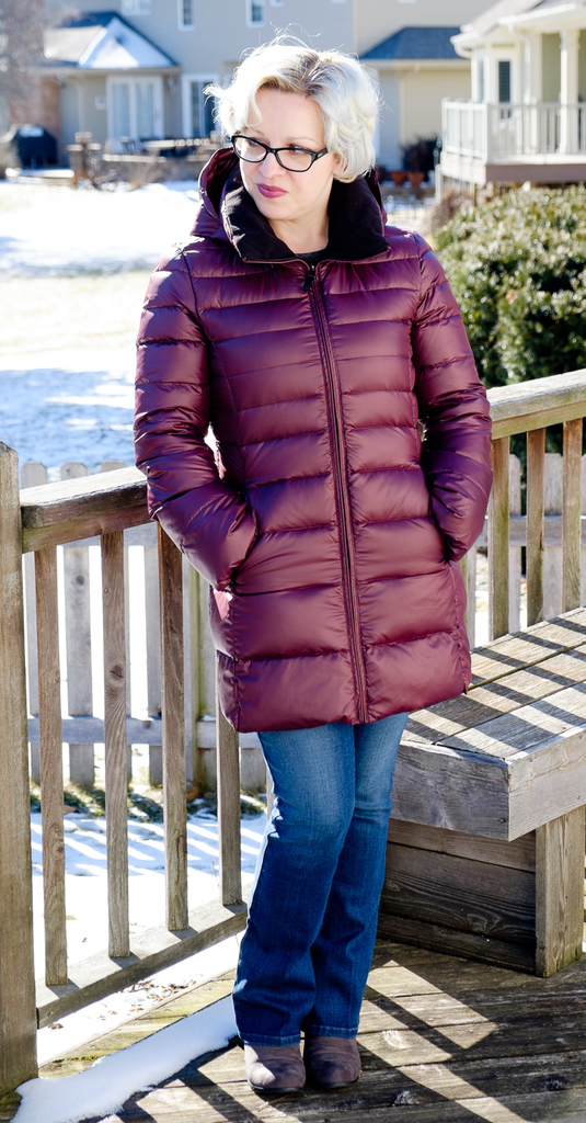 Boras Fleece Lined Down Puffer Coat