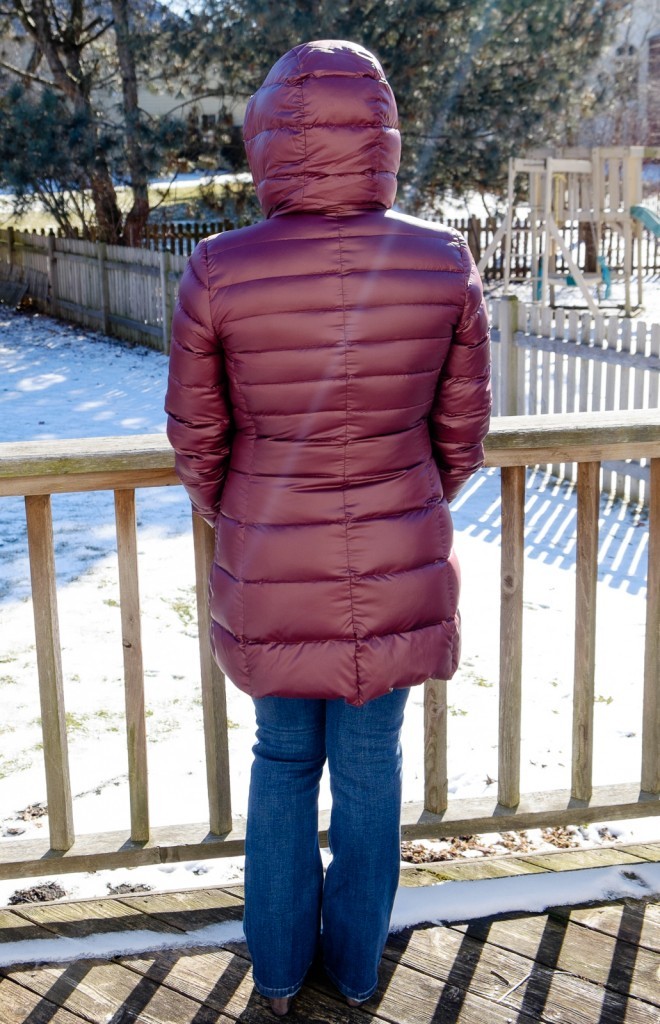 Boras Fleece Lined Down Puffer Coat