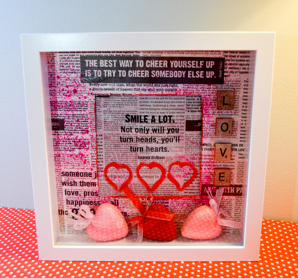 Valentine's Day Shadowbox