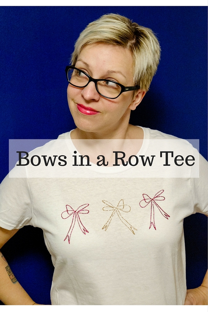 Bows in a Row Trendy Tee