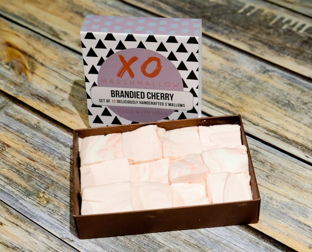 Brandied Cherry Marshmallows from XO Marshmallow