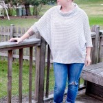 Ralphy Cowl Neck Knit Top by Laila Jayde with Kate Distressed Boyfriend Jeans by Kut from the Kloth