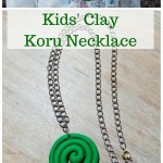 Kids' Clay Koru Necklace