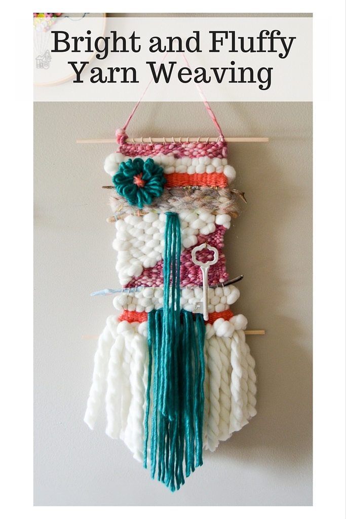 Bright and Fluffy Yarn Weaving