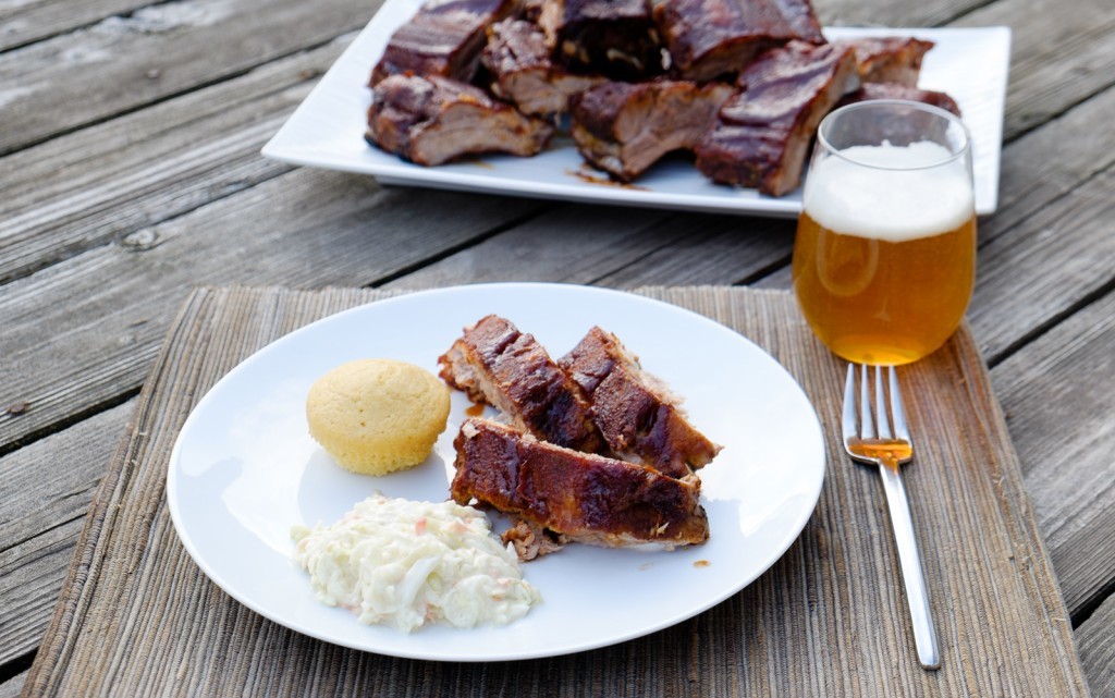 Oven Baked Ribs with Homemade Dry Rub