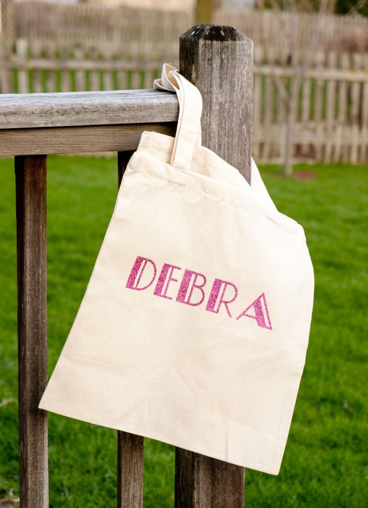 Easy Personalized Canvas Totes