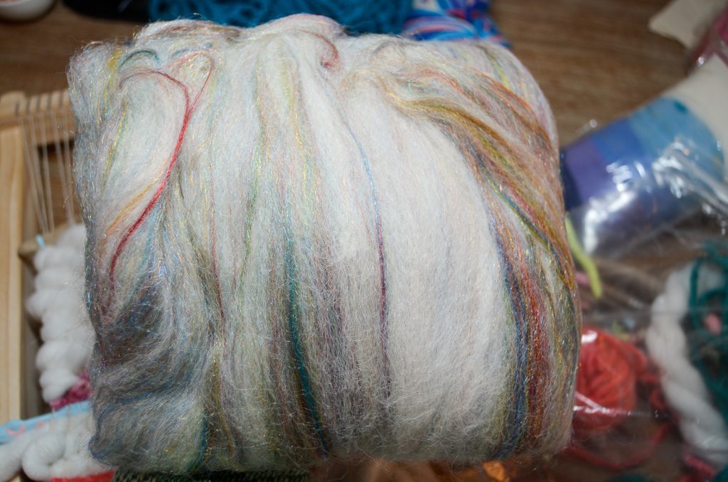 sparkly roving