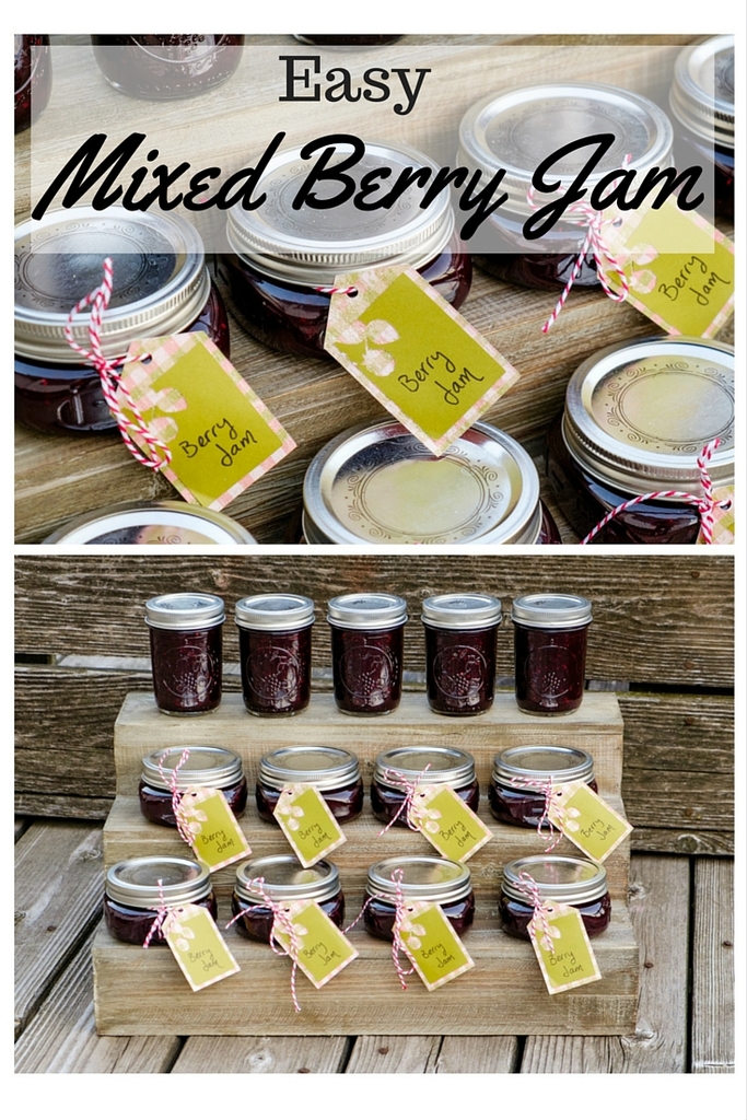 Easy Mixed Berry Jam