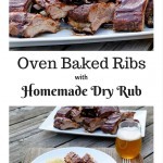 Oven Baked Ribs with Homemade Dry Rub