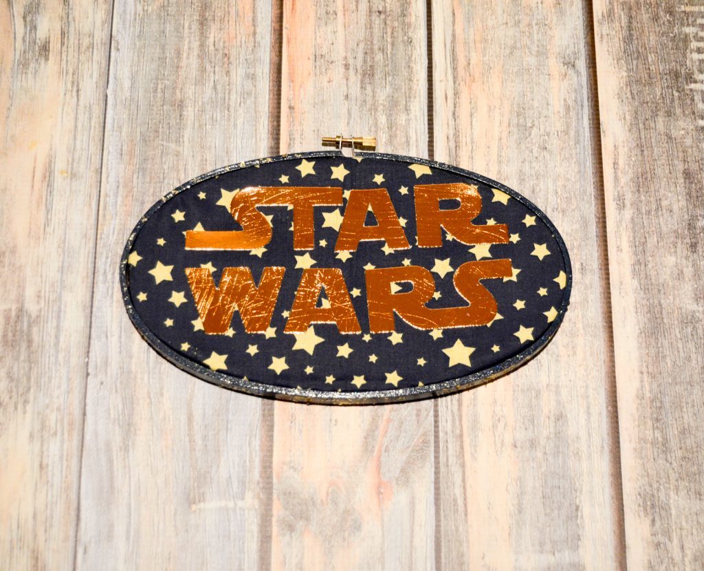 Star Wars Hoop Art