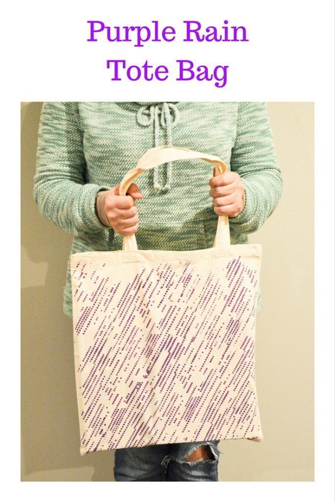 Purple Rain Tote Bag