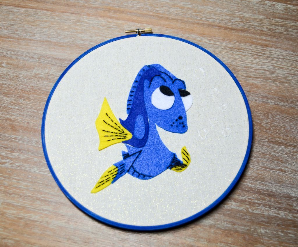 Finding Dory Hoop Art