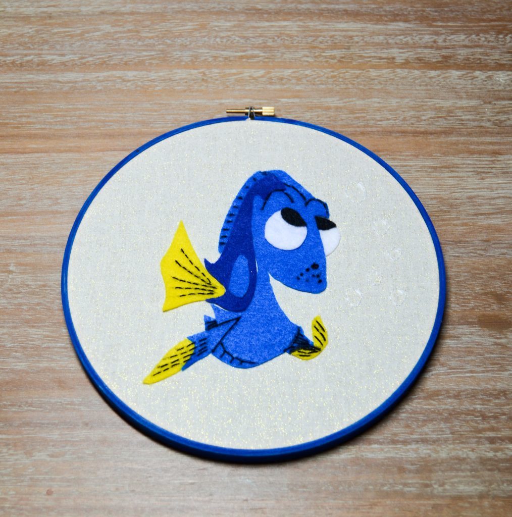 Finding Dory Hoop Art