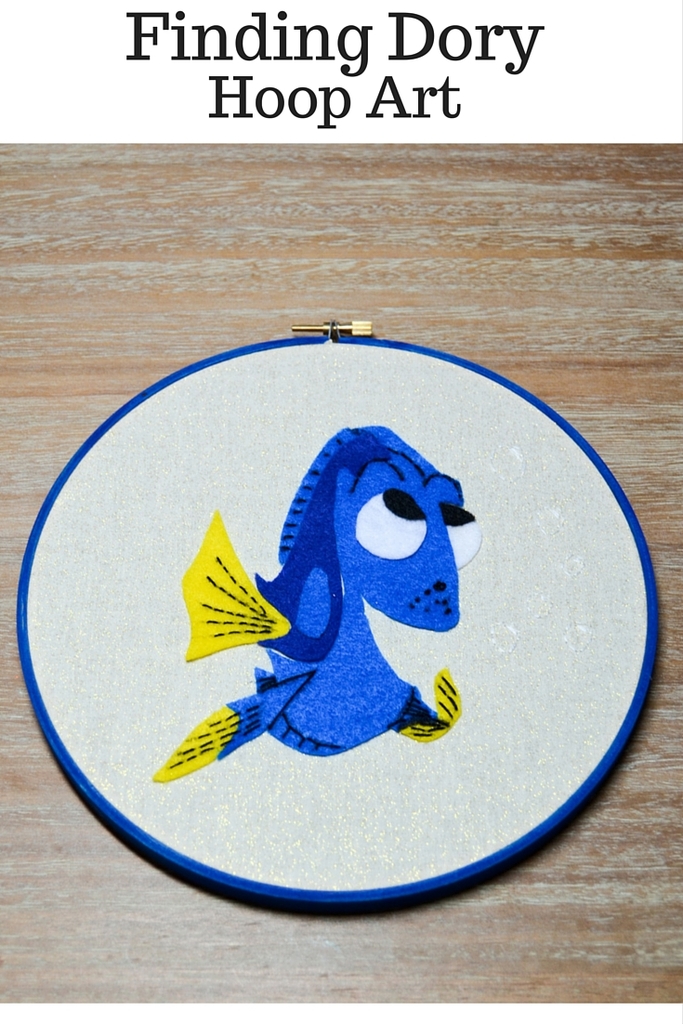 Finding Dory Hoop Art