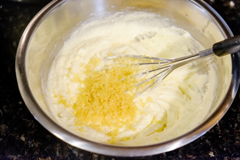 add lemon zest