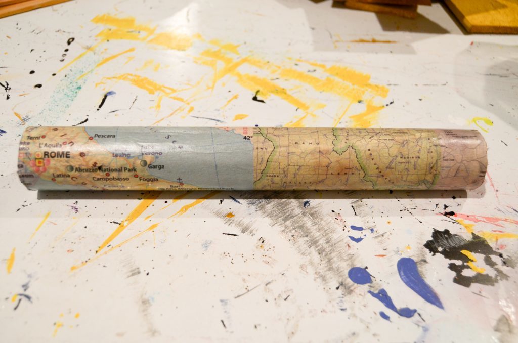 decoupaged tube