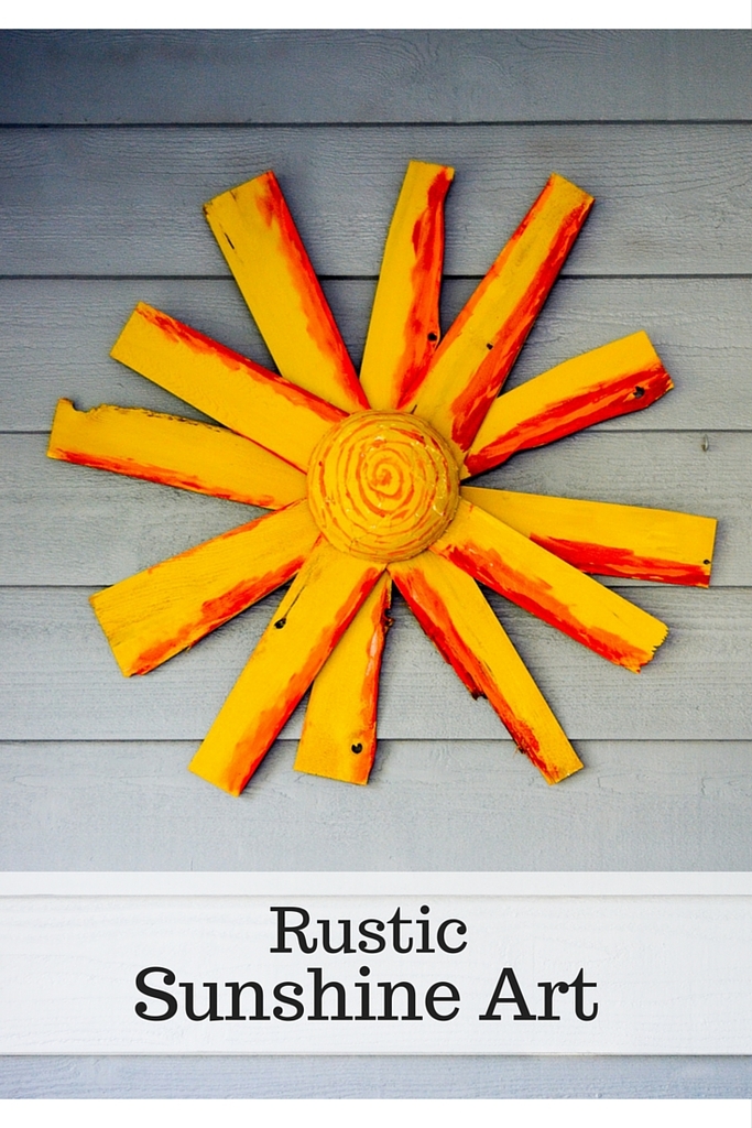 Rustic Sunshine Art