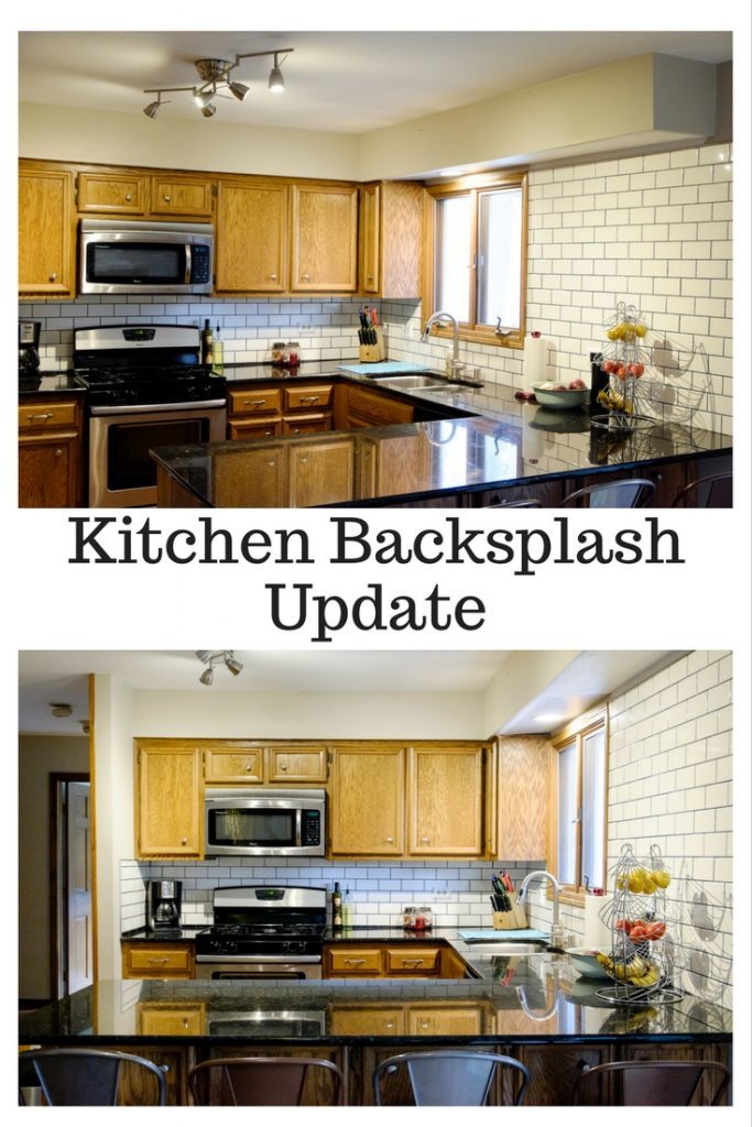 Kitchen Backsplash Update