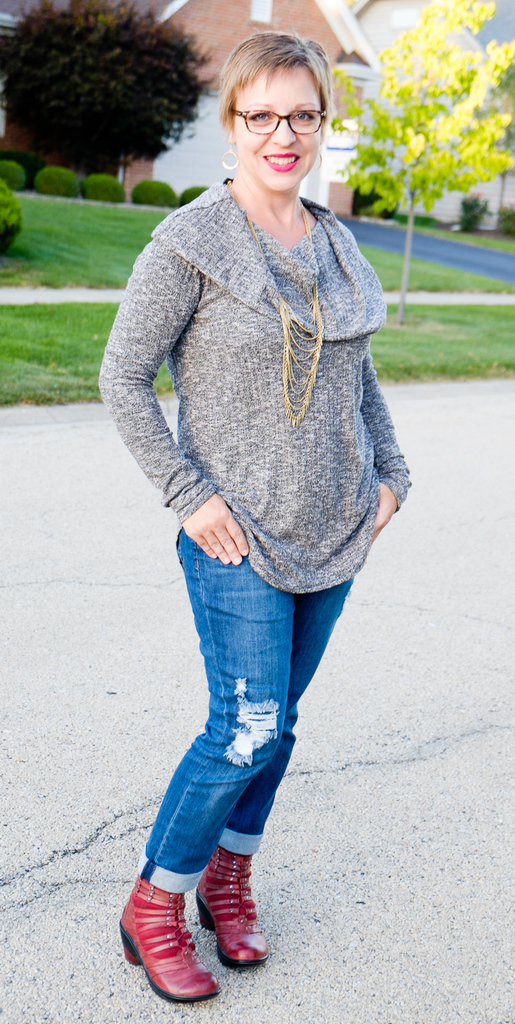 comfortable fall style with Jambu