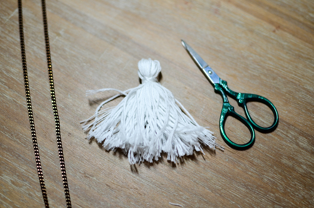 Tassel Ghost Necklace