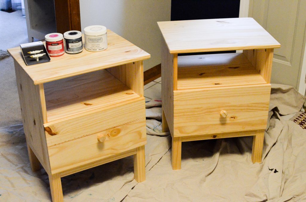 nightstands and paint