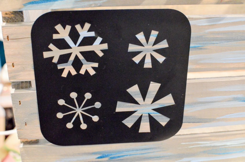 snowflake stencil