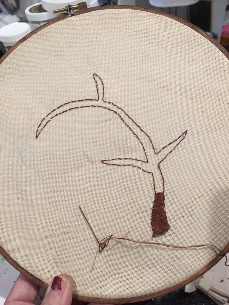 satin stitch