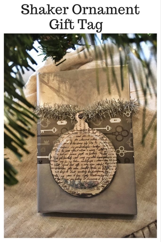 Shaker Ornament Gift Tag