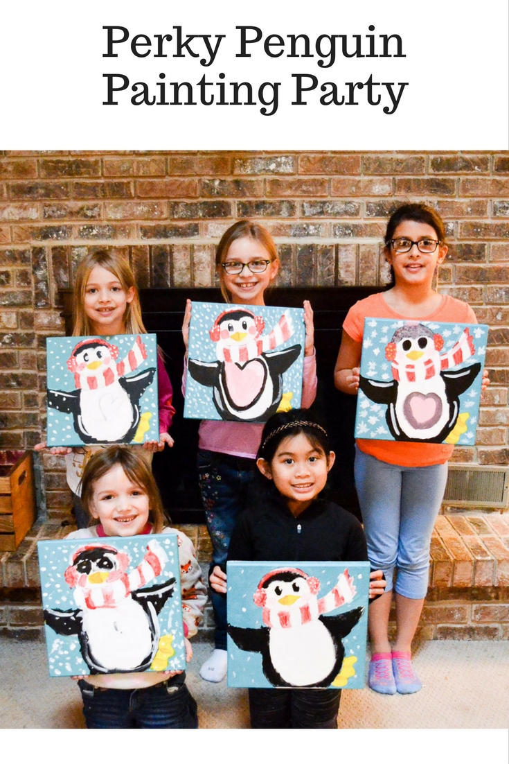 Perky Penguin Painting Party