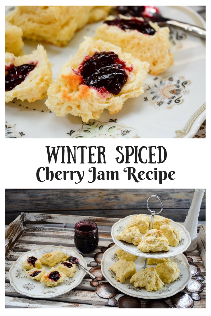 Winter Spiced Cherry Jam Recipe