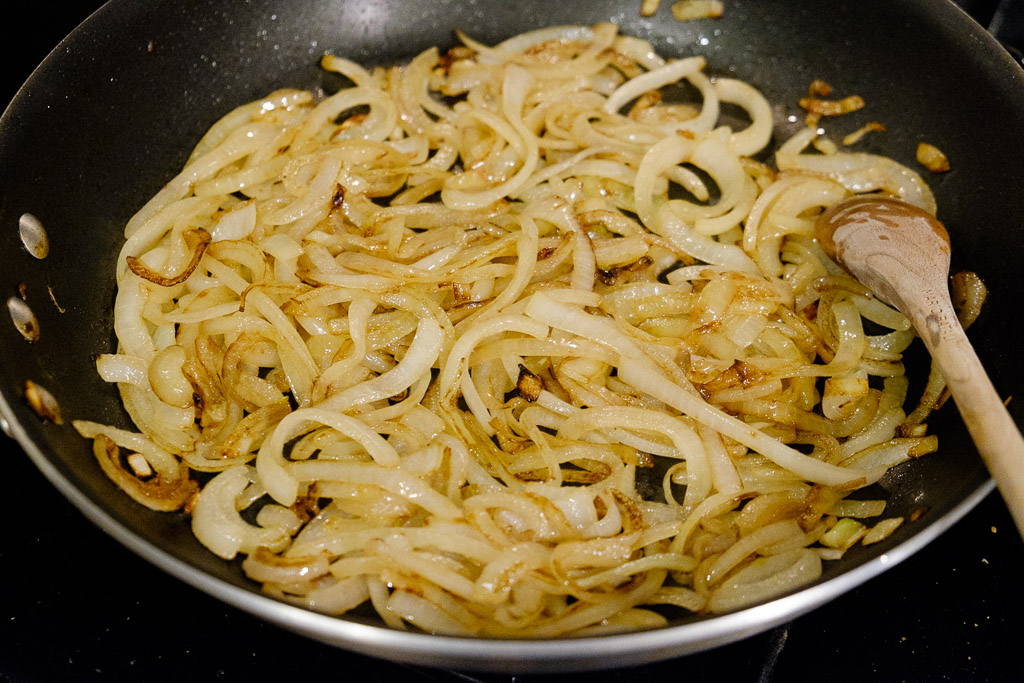 Bangers and Mash with Onion Cider Gravy