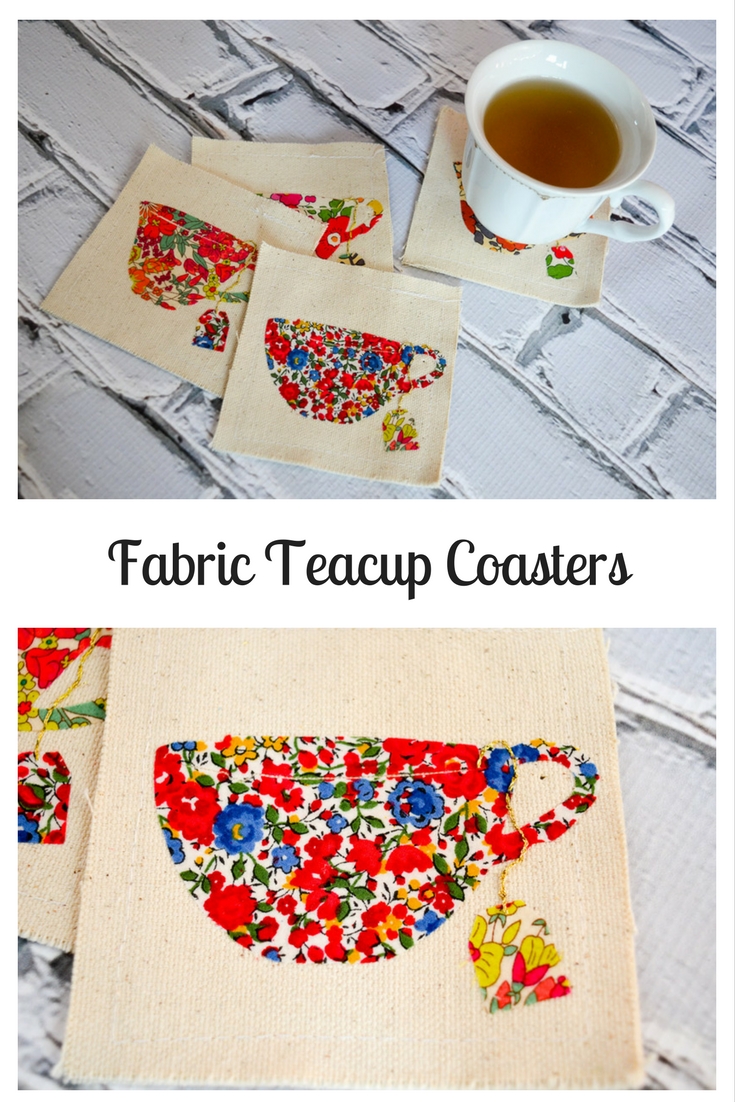 Fabric Teacup Coasters
