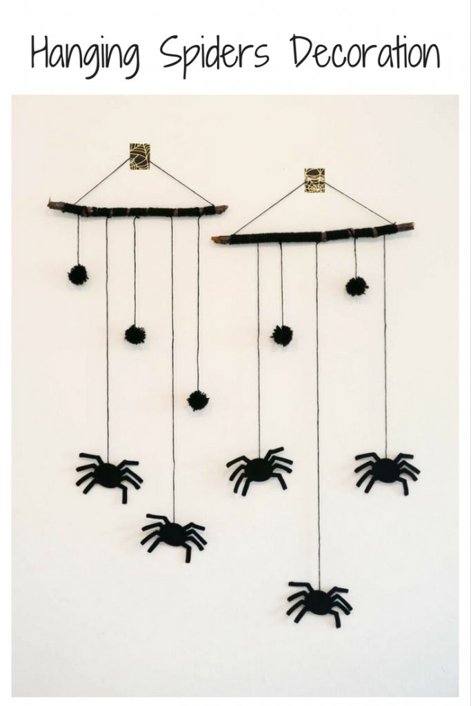 Hanging Spiders Decoration