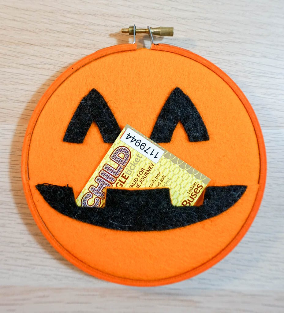 Pumpkin Pocket Hoop