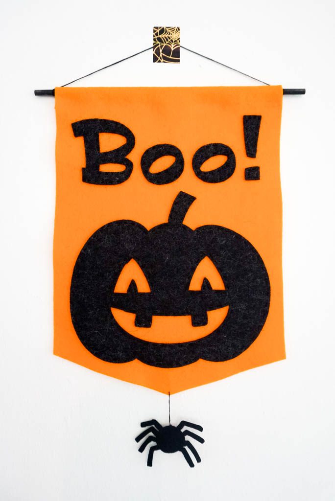 Pumpkin Boo Banner