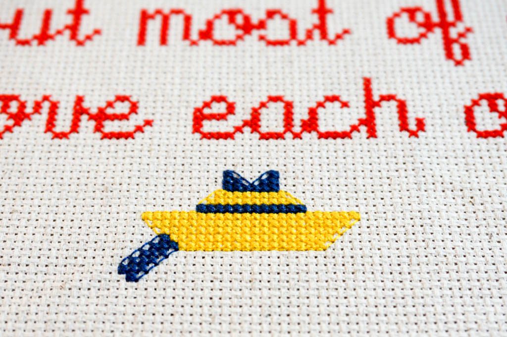 Madeline Quote Cross Stitch Pattern