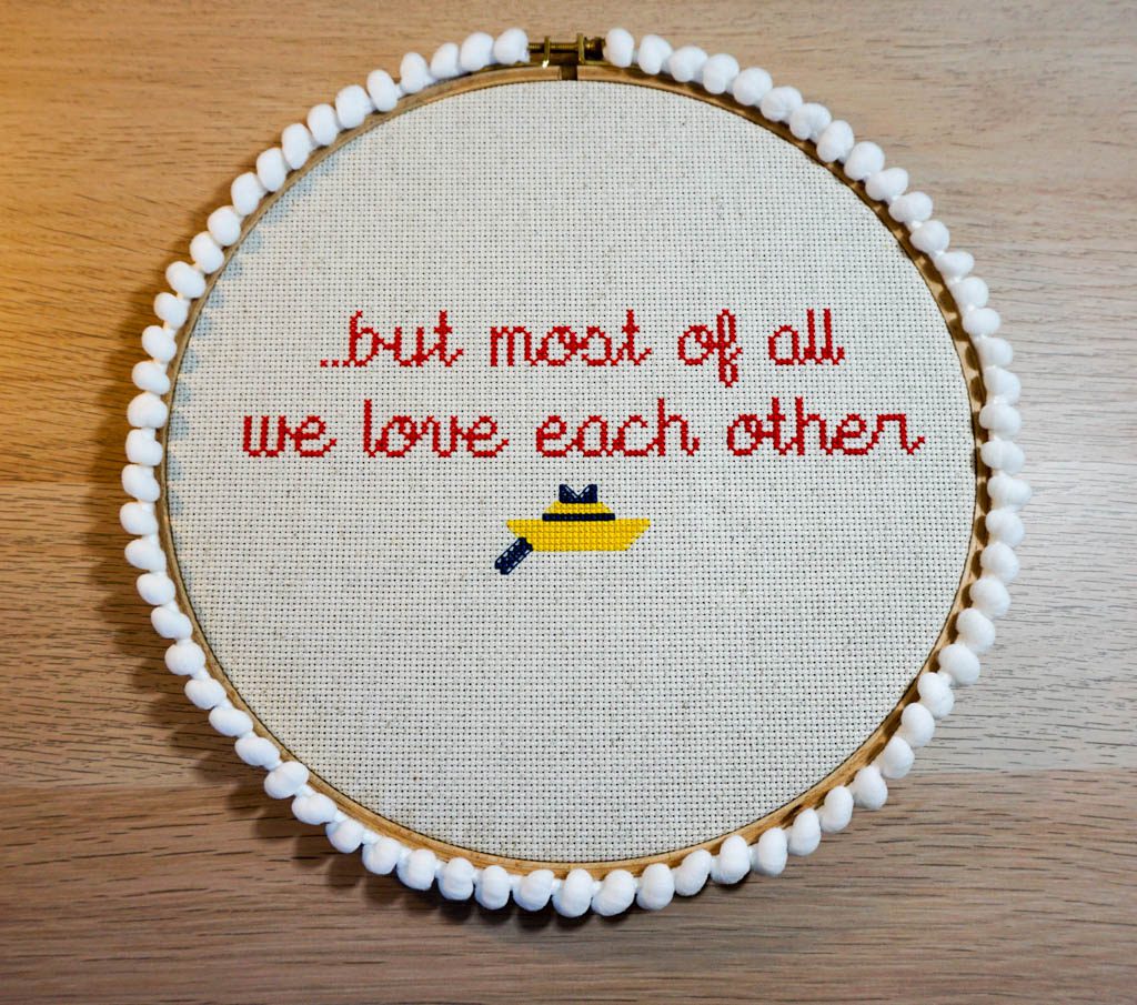 Madeline Quote Cross Stitch Pattern